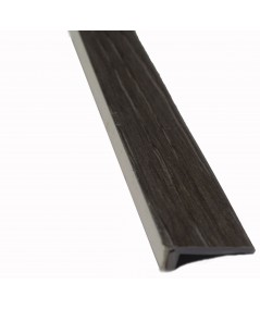 Dark Grey Floor Edge Adhesive Trim 5 x 2Mtr Lengths Bridge Gap Between Floor and Skirting 10mtrs