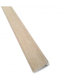 Cream White Oak Floor Edge Adhesive Trim 10 x 2Mtr Lengths Bridge Gap Between Floor and Skirting